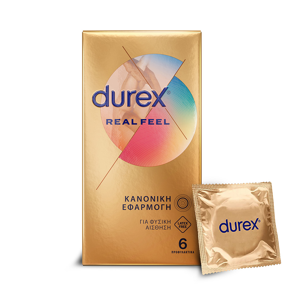 DUREX - Προφυλακτικά Real Feel - 6pcs